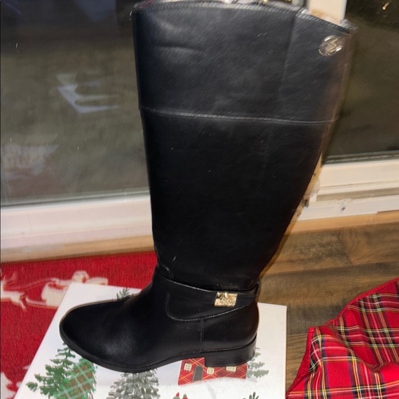 Charter Club Black Knee-High Boots - Picture 2 of 7